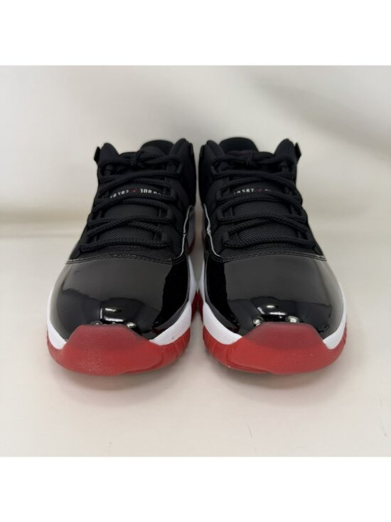 Nike Air Jordan 11 Retro Low Bred Black Varsity Red White Men’s Size 11.5 main image 4